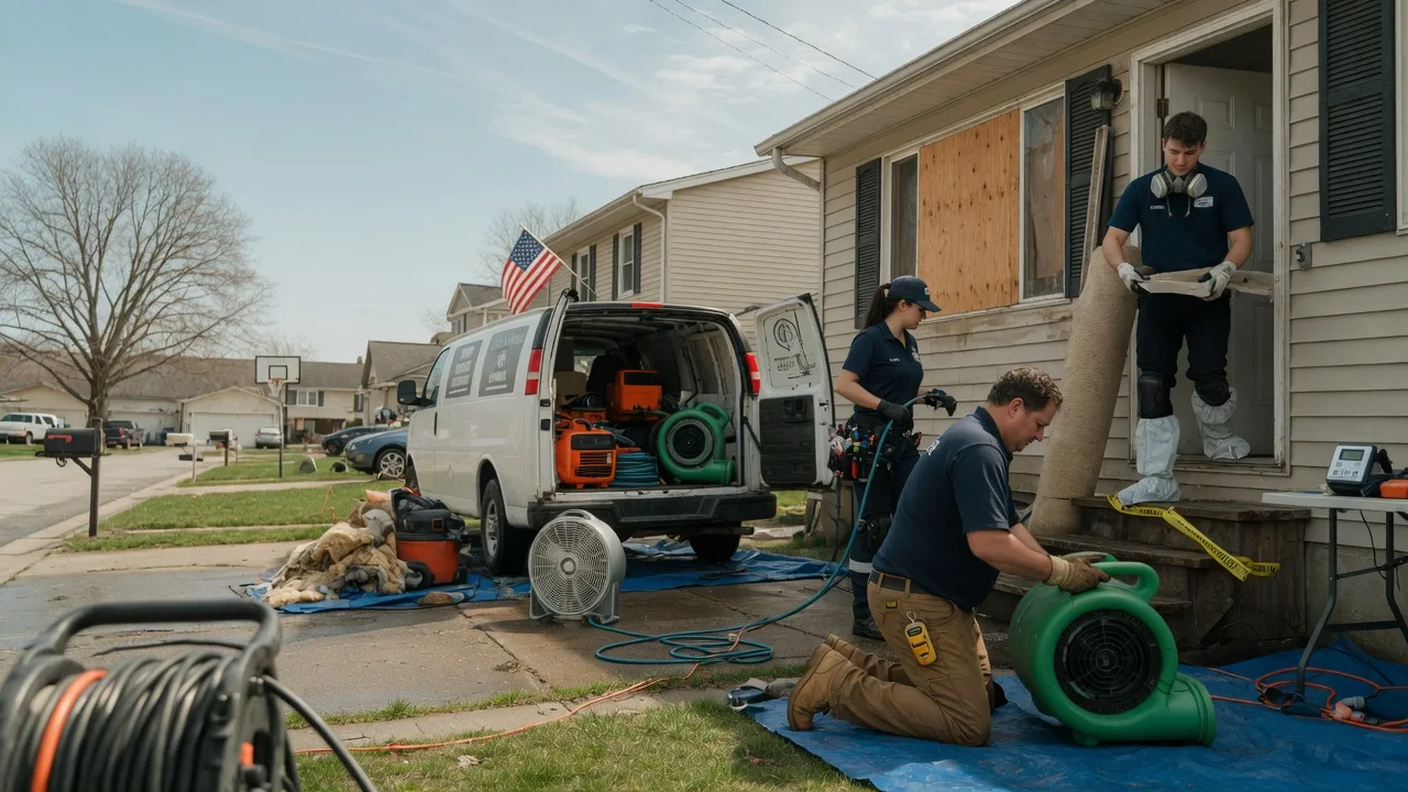 Water Damage Restoration in Keeling, VA near me